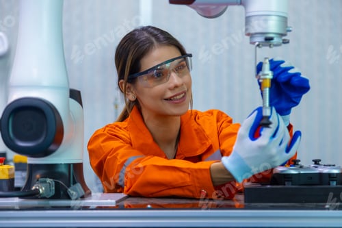 Preview: Robot engineers invent robots of the future that can replace humans.