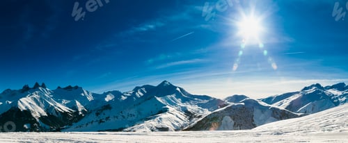 Preview: Panorama View Of European Alps In France
