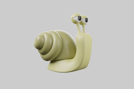 Preview: Pastel autumn snail