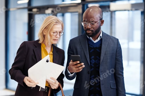 Preview: Team of lawyers discussing business together