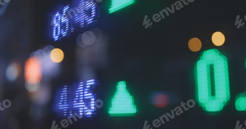 Preview: Stock market data display