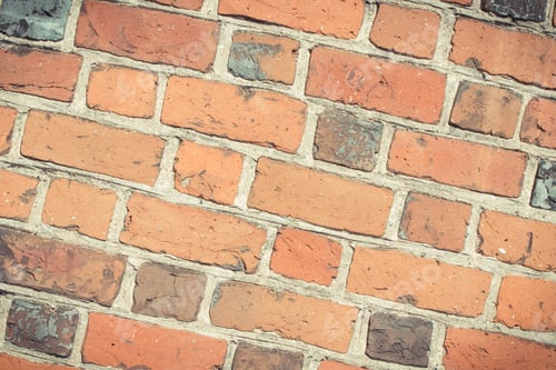 Preview: Closeup of old brick wall as background texture