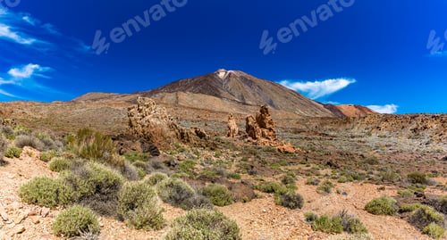 Preview: Amazing rocky formations, Roques de Garcia, Tenerife, Canary Islands, Spain