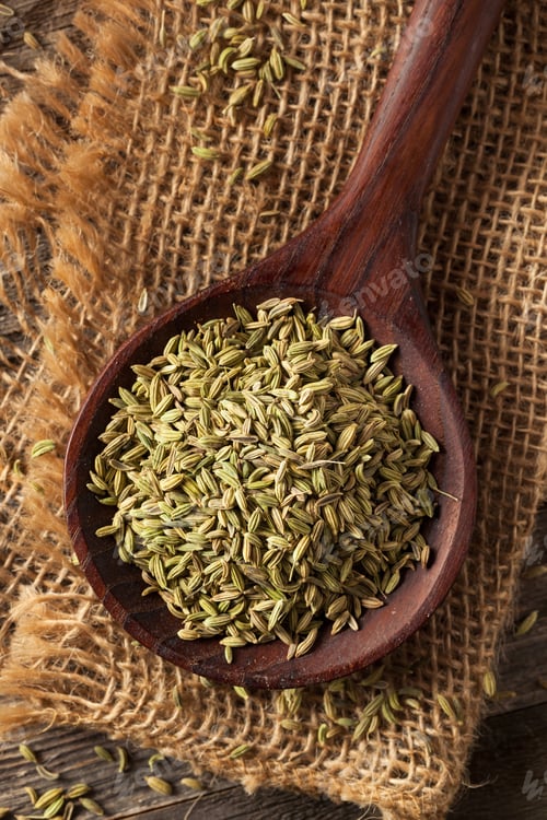 Preview: raw organic fennel Seed