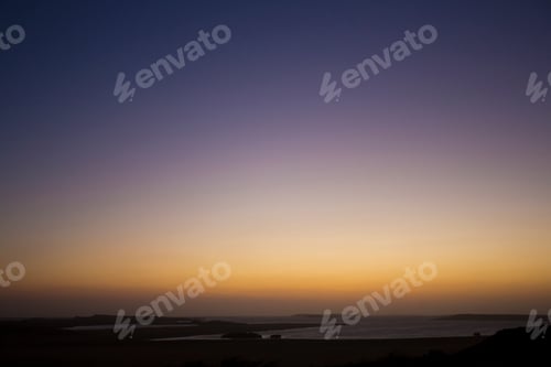 Preview: Orange sunset in La Guajira, Colombia