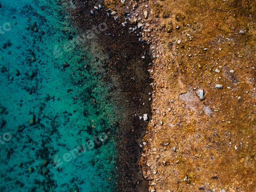 Preview: Bird's eye view of Herzsee, Heart Lake. Hochjoch, Austria.