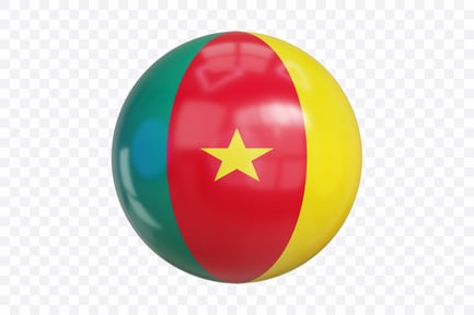 Preview: 3D Cameroon Flag