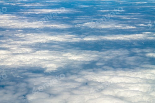 Preview: Clouds in sky. Top view