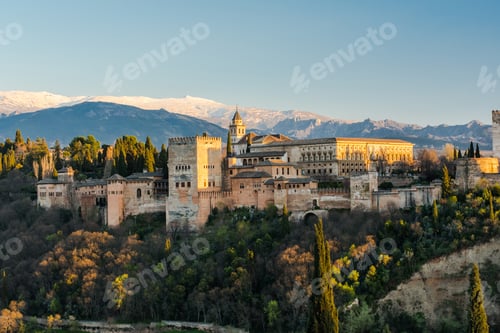 Preview: Alhambra palace in Granada,Spain