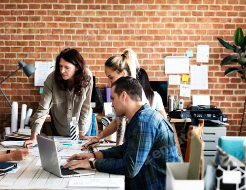 Preview: A group of creatives having a meeting