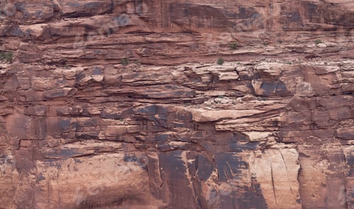 Preview: Scenic American Landscape and Red Rock Mountains in Desert Canyon