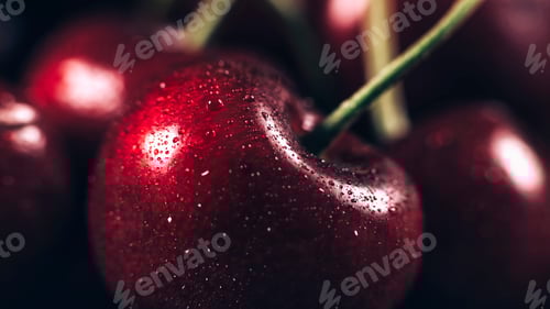 Preview: Cherries Macro Close Up