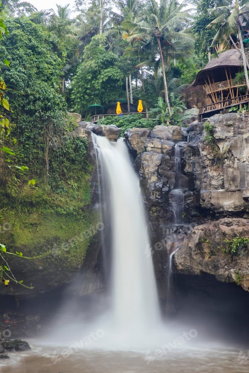 Preview: Amazing Tegenungan waterfall near Ubud in Bali, Indonesia