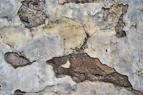 Preview: The Abstract Destroyed Old Plaster On A Wall For A Background Or For Wallpaper
