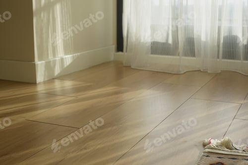 Preview: Sunlight streaming through sheer curtains in a cozy room