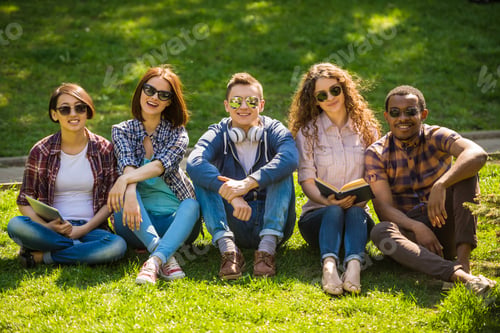 Preview: Students outdoors