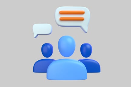 Preview: Team discussion bubbles