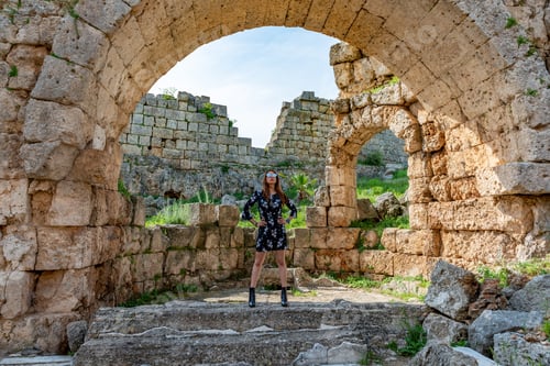 Preview: Perge Ancient City, Antalya - Turkey. April 04, 2019.