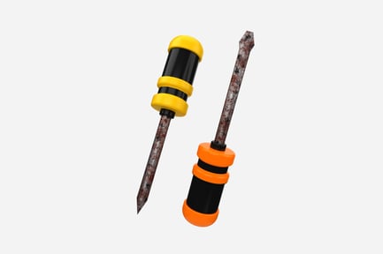 Preview: Screwdriver Set 3D Illustration