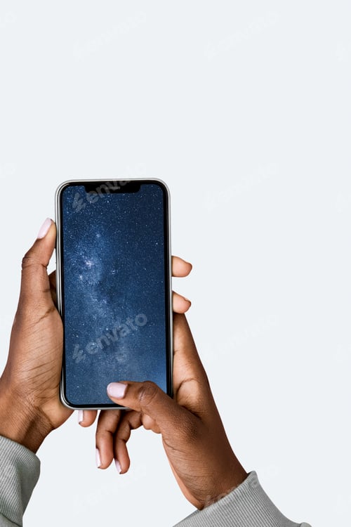Preview: Blank phone screen