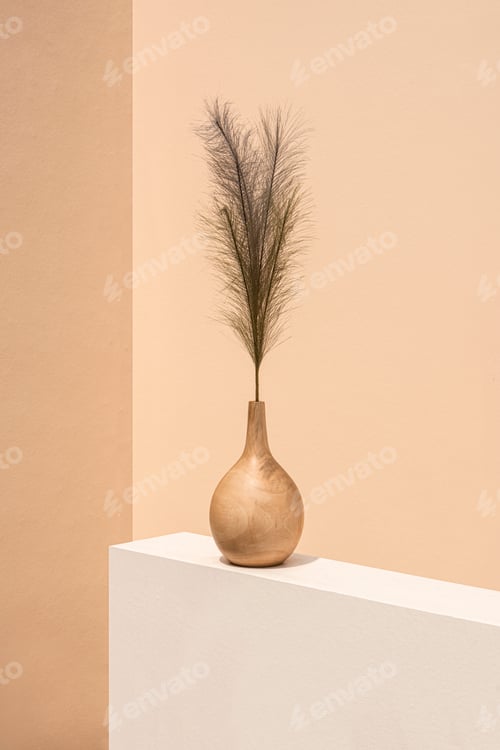 Preview: Potted indoor plant decoration minimal interior design