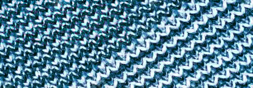 Preview: blue cotton fabric with an interesting pattern