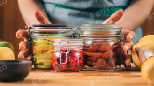 Preview: Jar with Fermented Fruits
