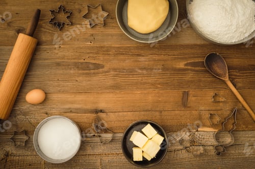 Preview: Basic baking ingredients