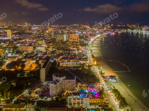 Preview: Sea, beach for travel background, Thailand. Nature landscape.