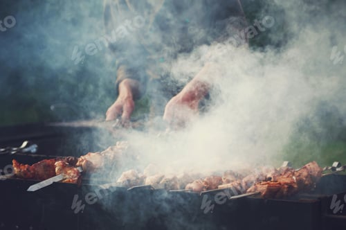 Preview: barbecue kebab