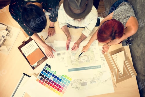 Preview: Design Studio Architect Creative Occupation Meeting Blueprint Co