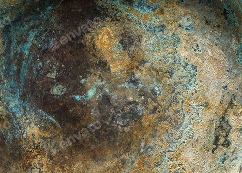 Preview: Dark rusty Vintage metal texture