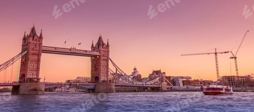 Preview: Tower bridge at sunset