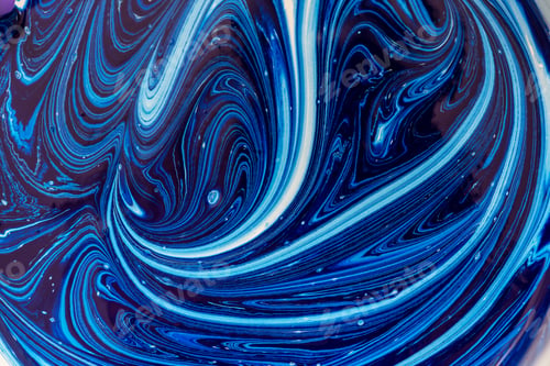Preview: mixing paint white and blue
