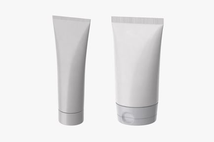 Preview: Cosmetic Cream Tubes with Cap