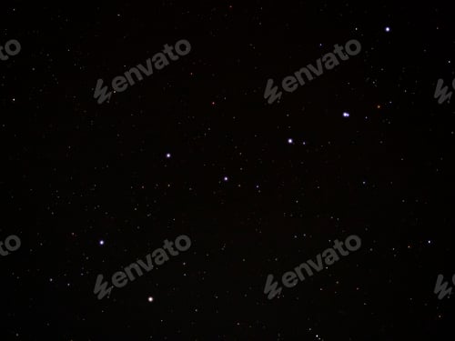 Preview: Ursa Major or Big Dipper constellation in night sky