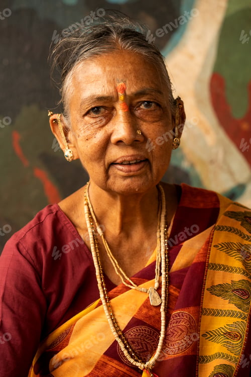 Preview: Portraits of Indian people at the village