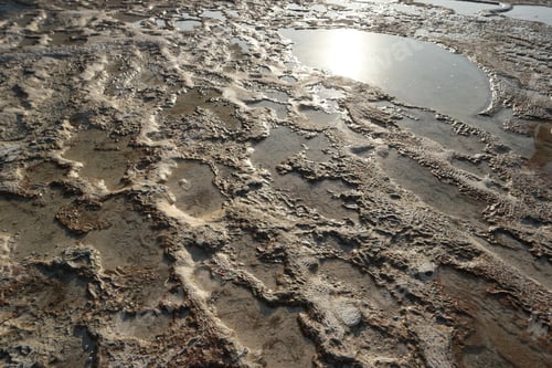 Preview: Calcium deposits from thermal springs in Pamukkale, Turkey.