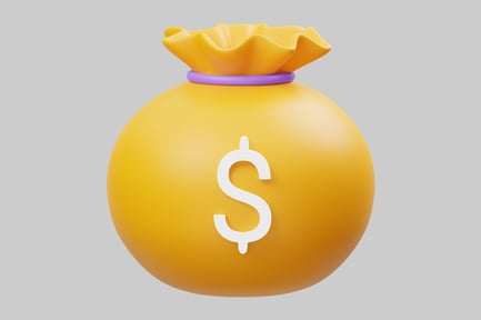 Preview: Money bag with dollar sign