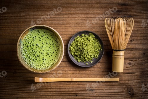 Preview: Japanese tea ceremony setting