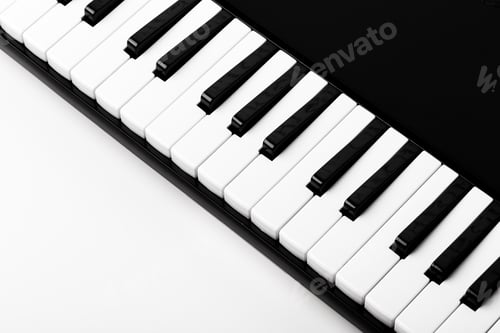 Preview: Close-up of Piano Keyboard