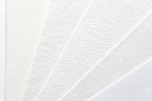 Preview: Real watercolor paper texture. Aquarelle clear white background. Blank backdrop