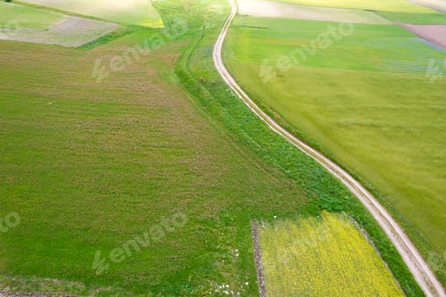 Preview: The geographical composition of the cultivated fields