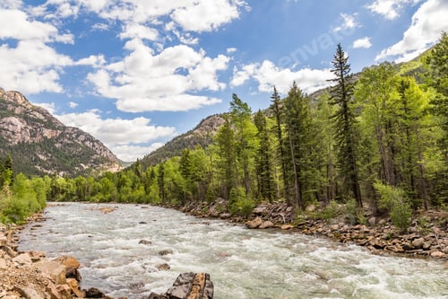 Preview: A Train Ride Leaving From Rockwood Depot Along The Animas River Outside Of Durango, Colorado.