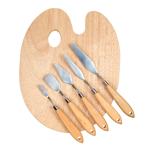 Preview: Wooden painting palette