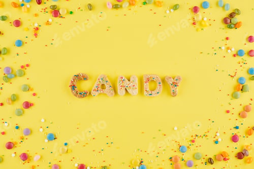 Preview: Candy and cookies concept