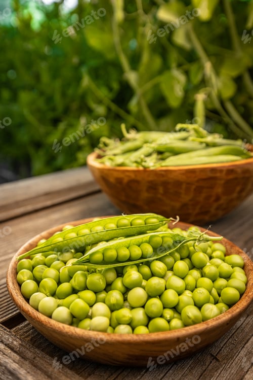 Preview: Fresh green peas