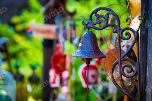 Preview: Closeup view of forged bell