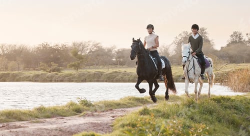 Preview: Riding is a well known stress relieve
