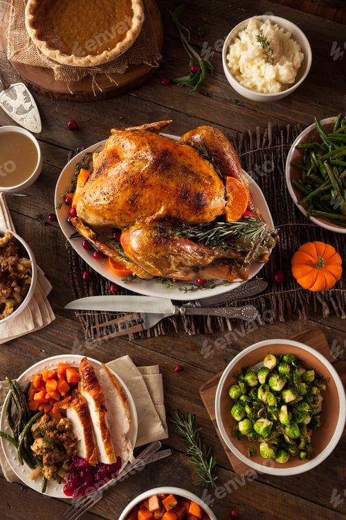 Preview: Full Homemade Thanksgiving Dinner